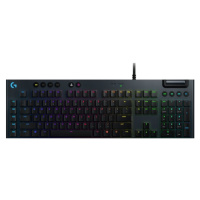 Logitech G815 LIGHTSYNC RGB Mechanical Gaming Keyboard 920-008992 Černá