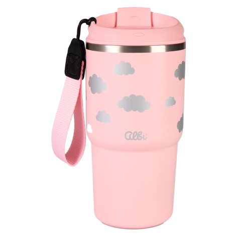 Růžový termohrnek Deluxe 500 ml Albi