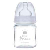 CANPOL BABIES Láhev se širokým hrdlem Royal Baby 120 ml modrá