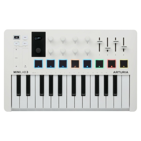 Arturia MiniLab 3 MIDI keyboard White