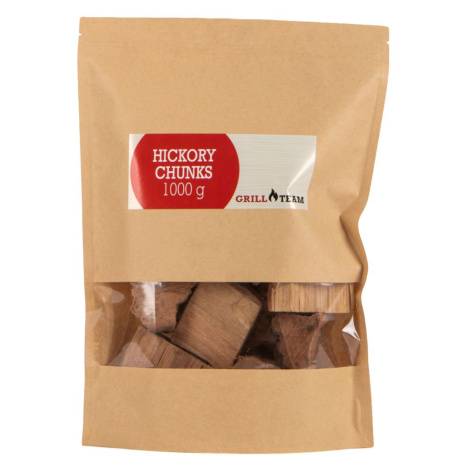 GrillTeam Dřevěné špalíky hickory, 1 kg