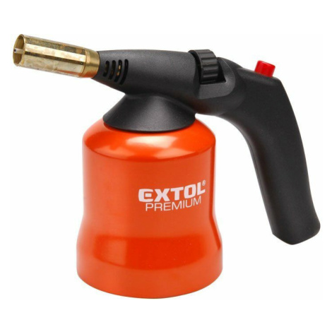 Hořák s piezo zapalováním na propichovací kartuše, max. teplota 1200°C EXTOL-PREMIUM Extol Premium