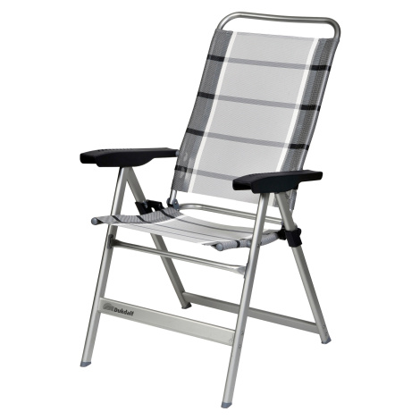 Dukdalf Kempingová židle Dynamic Standard stříbrná - antracit