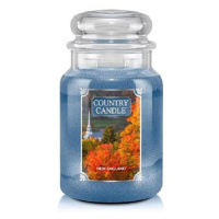 Country Candle Svíčka ve skleněné dóze, Nová Anglie, 680 g