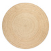 Hanse Home Collection koberce Kusový koberec Jute Braided 106007 Ivory - 140x140 (průměr) kruh c