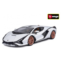 Bburago 1:18 TOP Lamborghini Sián FKP 37 White/Black