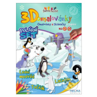 3D omalovánky Polární set (Omalovánky a Skládačky z papíru) - kniha z kategorie Omalovánky