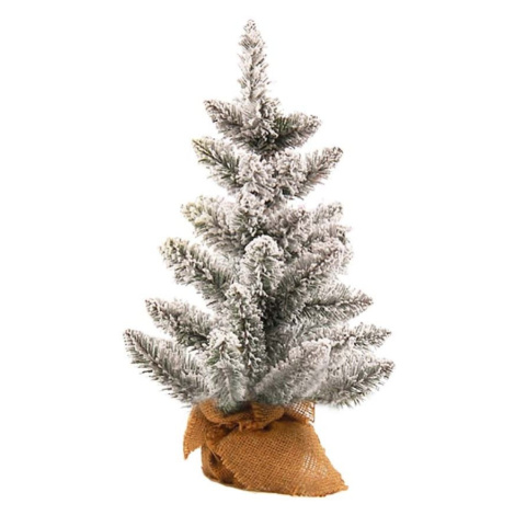 LAALU Vánoční stromek zasněžený v květináči DELUXE - VIOLA, 45 cm