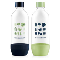 Sodastream Láhev Jet Green/Navy 2x 1 l, do myčky