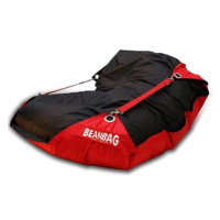 BeanBag Sedací pytel 189×140 duo scarlet rose - black