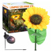 FLD-21-ŽLUTÁ | Solární zahradní lampa LED Sunflower | 68 cm, 600 mAh