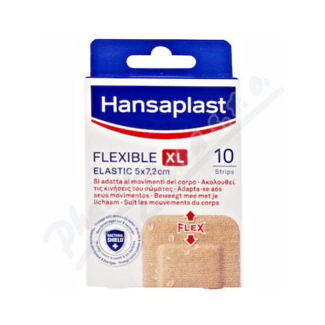 Hansaplast Flexible XL elast.náplast 5x7.2cm 10ks