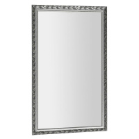 SAPHO MELISSA zrcadlo v dřevěném rámu 572x972mm, stříbrná NL496