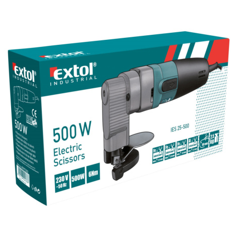 nůžky na plech elektrické, 500W Extol Premium