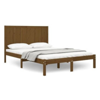 Rám postele medově hnědý masivní borovice 140 × 200 cm, 3105733