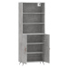 vidaXL Skříň highboard betonově šedá 69,5x34x180 cm kompozitní dřevo