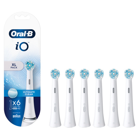 Oral-B iO Ultimate Clean kartáčkové hlavy 6 ks