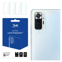 3MK ochranné sklo 7H na čočku fotoaparátu Xiaomi Redmi Note 10 PRO 4 kusy