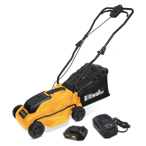 Riwall PRO RALM 3320i 20V SET - akumulátorová sekačka (s 4,0 Ah akumulátorem a nabíječkou)