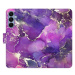 iSaprio Flip pouzdro Purple Marble pro Samsung Galaxy A25 5G