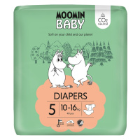 Moomin Baby 5 Maxi 10–16 kg eko pleny 40 ks