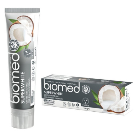 Biomed SUPERWHITE zubní pasta s kokosovým olejem, 100g