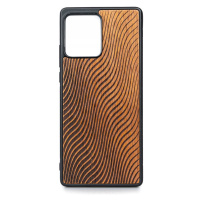 Dřevěné Pouzdro Bewood Motorola Edge 30 Fusion Vlny Merbau