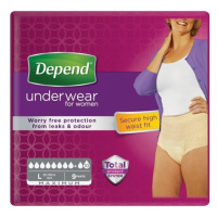 Depend Maximum inkontinenční kalhotky ženy vel.L 9ks