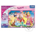 Super Shape XL Disney princezny (Růžový svět) - puzzle z kategorie Maxi dílky