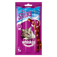 Whiskas Sticks 14 x 36 g - bohaté na lososa