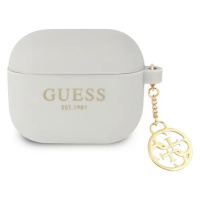 Guess GUA3LSC4EG AirPods 3 cover grey Silicone Charm 4G Collection (GUA3LSC4EG)