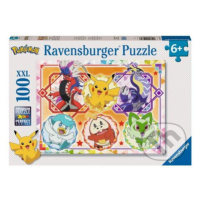 Hraví Pokémoni - puzzle z kategorie 60 - 300 dílků