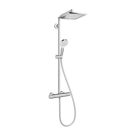 Sprchový systém Hansgrohe Crometta E na stěnu s termostatickou baterií chrom 27271000