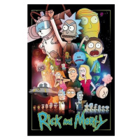 Plakát Rick and Morty - Wars