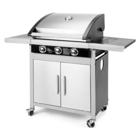 Fieldmann - Plynový gril 3x hořák matný chrom 41012389