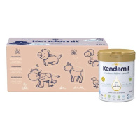 Kendamil Premium 2 HMO+, 2,4 kg (3× 800 g), kreativní balení s dárkem