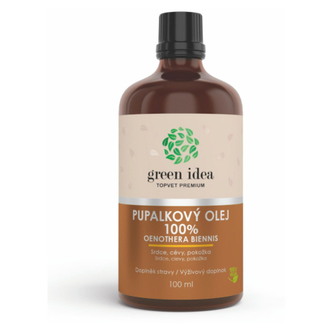 Green idea Pupalkový olej 100% 100 ml