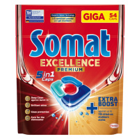 Somat Excellence Premium 5 in 1 kapsle do myčky nádobí 54 ks