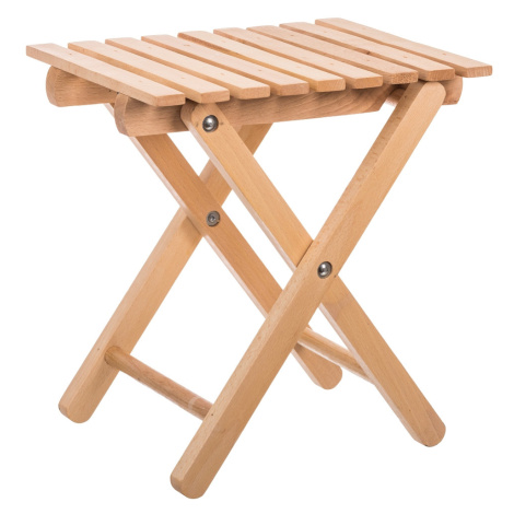 Dřevěná skládací stolička