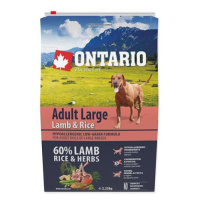 ONTARIO Dog Adult Large Lamb & Rice & Turkey 2.25 kg