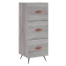 vidaXL Skříň highboard šedá sonoma 34,5 x 34 x 180 cm kompozitní dřevo