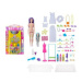 Mattel HCD29 Barbie Color Reveal - Neonová batika dárkový set