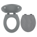 Novaservis WC sedátko, MDF s potiskem, panty kov-chrom (WC/SOFTSTONE2)