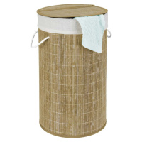 Bambusový koš na prádlo Wenko Bina, 55 l