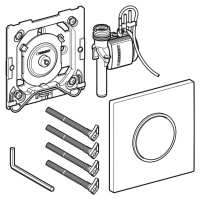 Geberit Splachovací systémy - Pneumatické ovládání splachování pisoáru typ 10, chrom/chrom mat 1