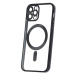 Silikonové TPU pouzdro Mag Color Chrome pro Apple iPhone 12 Pro, černá