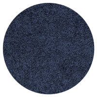 Ayyildiz koberce Kusový koberec Life Shaggy 1500 navy kruh - 120x120 (průměr) kruh cm