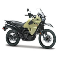 Maisto - Motocykl, Kawasaki KLR® 650, Khaki černá, 1:18