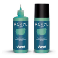 Akrylová barva DARWI ACRYL OPAK 80 ml, smaragdová