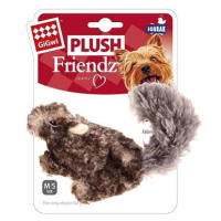 GiGwi Plush Friendz plyšová veverka šedá